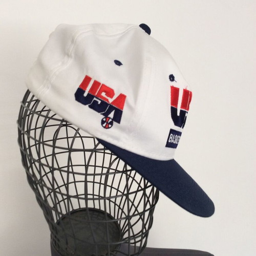 USA Basketball Dream Team Snapback Hat used, vintage 1992
