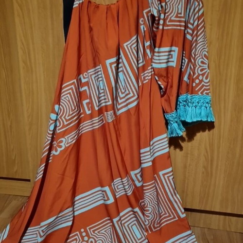 C-Throu summer dress new, colorful, one size