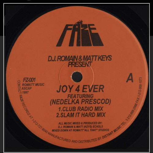 Joy 4 Ever D.J. Romain & Matt Keys Like New