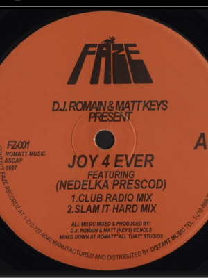 Joy 4 Ever D.J. Romain & Matt Keys Like New