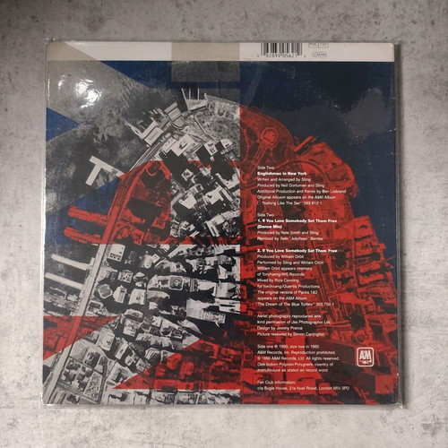Sting Englishman In New York The Ben Liebrand Mix 12" vinyl maxi single used