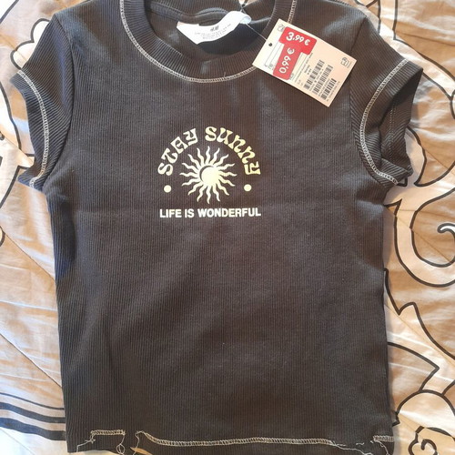H&M blue t-shirt for kids 5-6 years