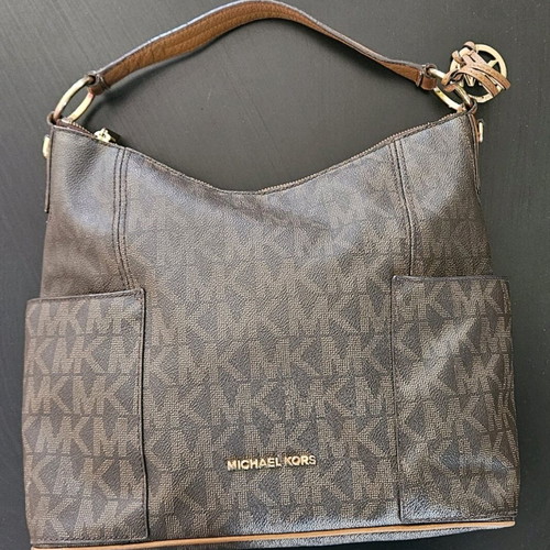 Michael Kors Anita Convertible Shoulder Bag like new, brown