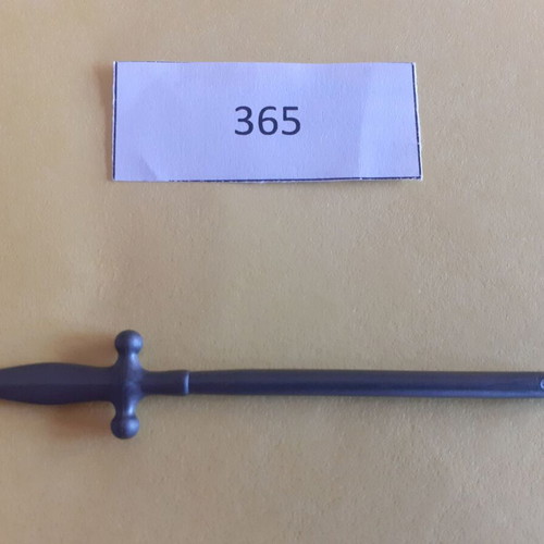 Playmobil Knight Spear #365 like new, dark metal