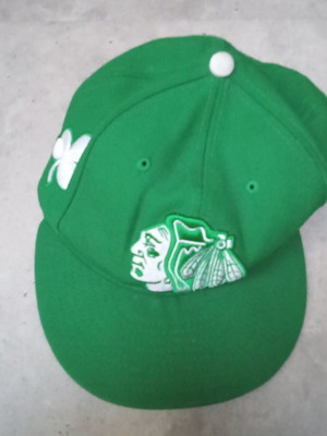 Cap green Shamrock New Era NHL Panathinaikos used