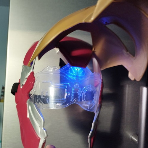 Ironman mask with sound and light like new
