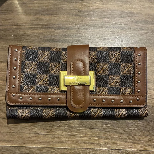 Card wallet, brown