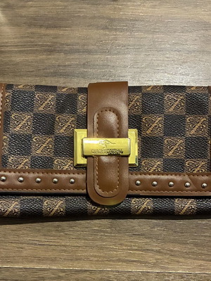 Card wallet, brown
