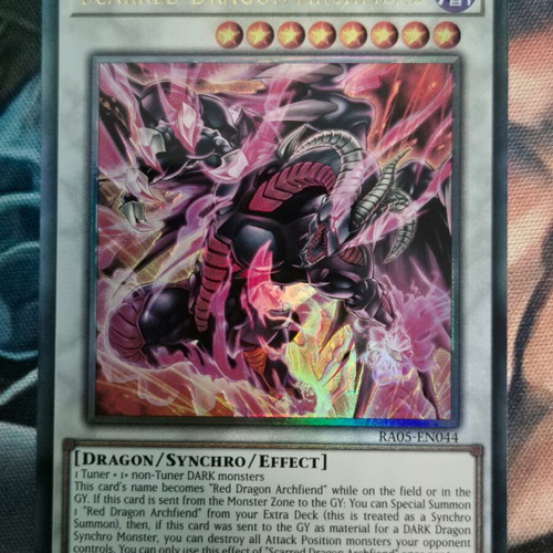 Scarred Dragon Archfiend RA05 Near Mint Ultimate Rare 1st Edition