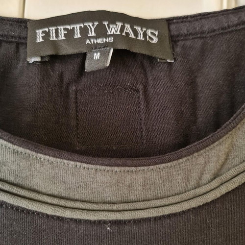 Men's t-shirt used, pack of 3, size M, black and blue