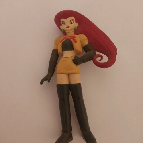 Pokémon Jesse Team Rocket TOMY 1998 collectible figure used