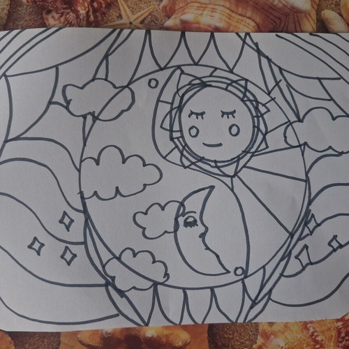 Antistress Coloring Pages Handmade, new