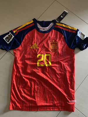 Spain jersey Pedri 20, World Cup, size Medium