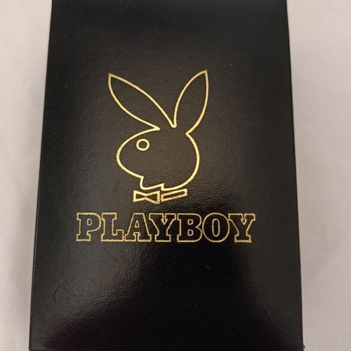 Playboy collectible deck used from 1990s with large hard case
