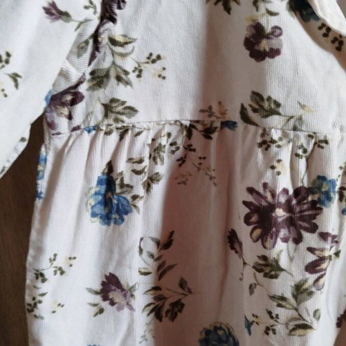 Children's dress thin corduroy like new, size 92 cm