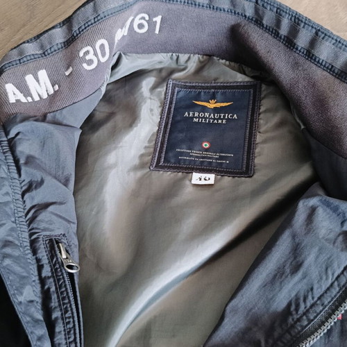 Aeronautica Militare bomber jacket blue size M like new