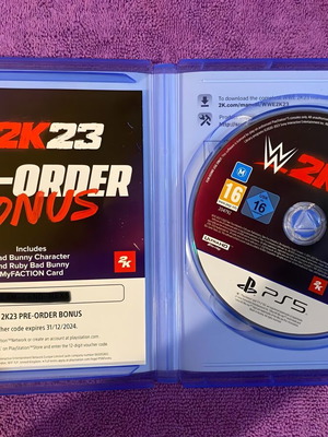 WWE 2K23 PS5 game, fighting