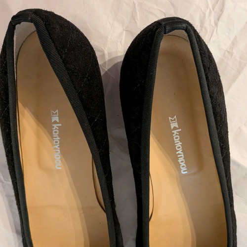Kalogirou ballerinas size 36.5 like new, black