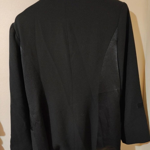 Vintage Mia Italy jacket used, size XL, black, two fabrics