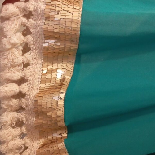 Boho turquoise blouse BSB new