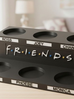 3D Printed Stand for Friends Figures McDonald’s Collection new