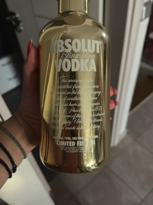 Vodka Limited Edition with Blue Diamond Sealed