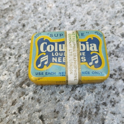 Columbia gramophone needles new, sealed pack of 200