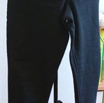 Μαύρο jeggings mid waist EU 44 καινούργιο, άνετο και ελαστικό