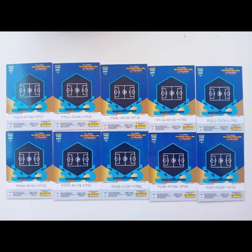 Panini FIFA 365 Adrenalyn 365 Second Skin collectible cards pack of 8 used