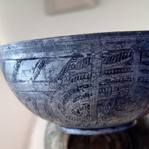 Metal Basin 19th Century Used