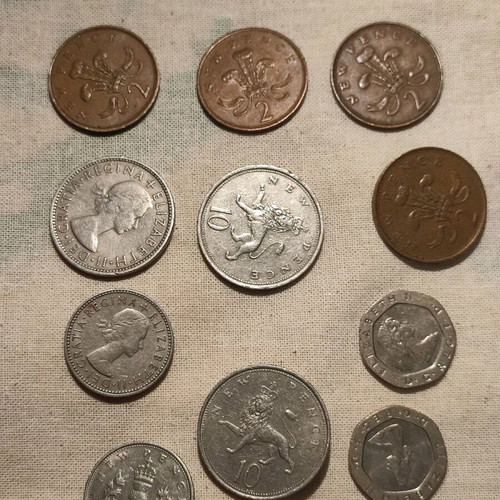 United Kingdom coins used