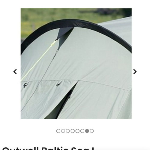 Outwell Baltic Sea L camping tent like new, 5-person