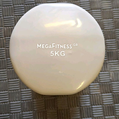 Dumbbell gray color 5kg new, single piece
