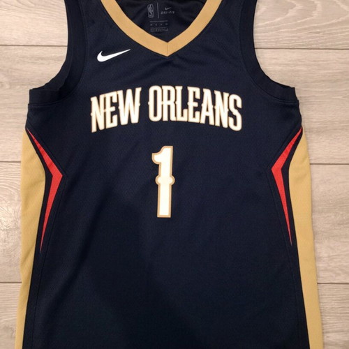 Zion Williamson New Orleans Pelicans jersey used, authentic