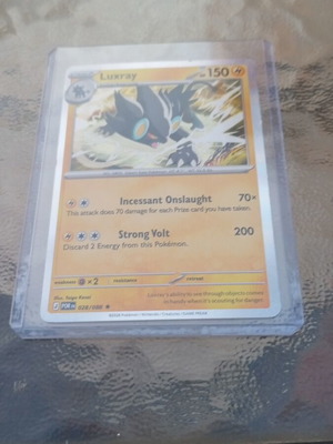 Pokemon card Luxray PSA 10 new with bonus surprise card