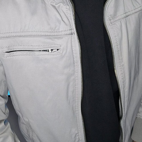 Zara thin jacket size M like new, gray