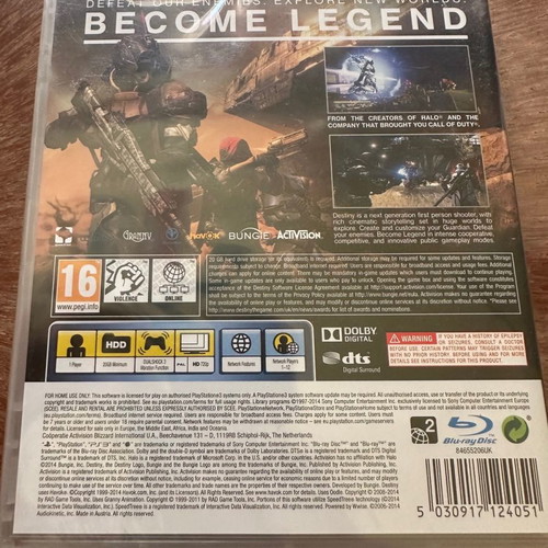 Destiny PS3 new, sealed