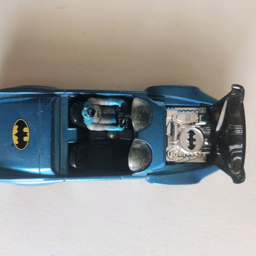 Matchbox toy cars used, Batmobile and Marvel Heroes XMen