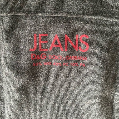 Dolce&Gabbana wool cardigan grey like new with zipper