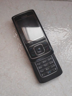 Nokia 6288 μεταχειρισμένο με κάρτα μνήμης, μαύρο