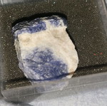 Sodalite sample from Brazil