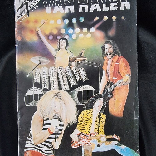 Van Halen comic used, Rock Fantasy June 1990