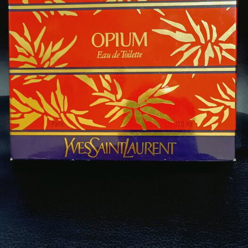 YSL Opium 1985 Eau de Toilette 120ml like new, vintage Charles of the Ritz edition