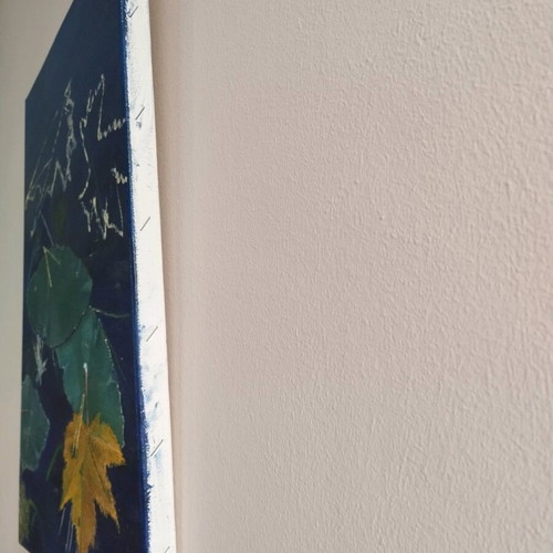 Painting 35x50cm on canvas used without frame