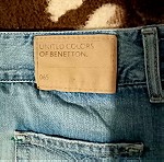  Benetton jean φούστα