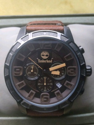 Timberland men's watch brown like new