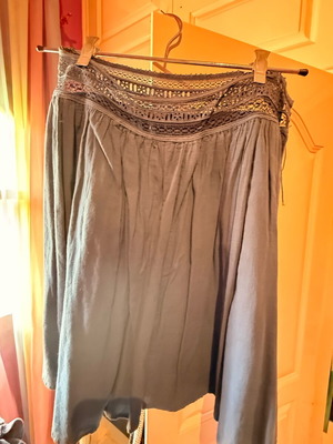 Maje skirt used, blue, size S