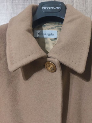 Tereza Tardia coat new, beige, size L
