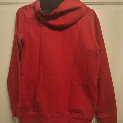 Losan hooded sweatshirt red like new for 13-year-old boy