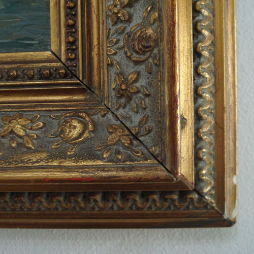 Used painting on plywood 50cm 40cm 35cm 25cm